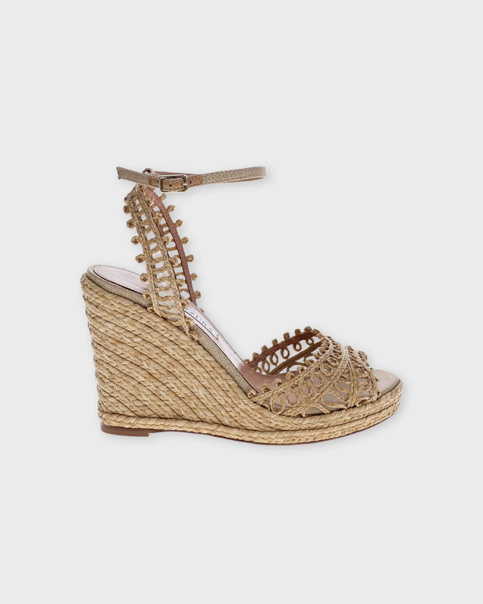 AQUAZZURA Wedge Heel Kahlo Espadrille Sand EUR
