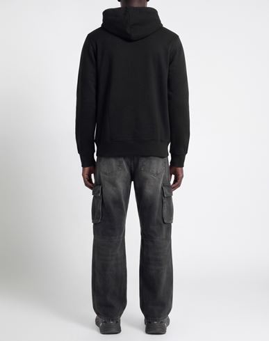 Man Sweatshirt Black Size L Cotton