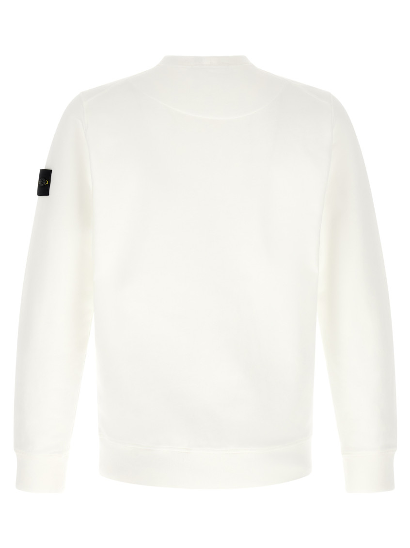 White Crew Neck Sweatshirt