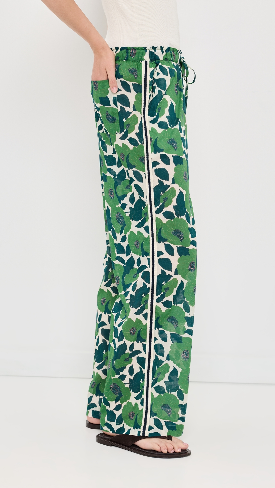 Vera Vega Floral Pants Vega Floral
