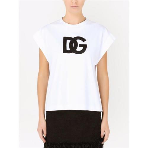 Logo-patch T-shirt - White