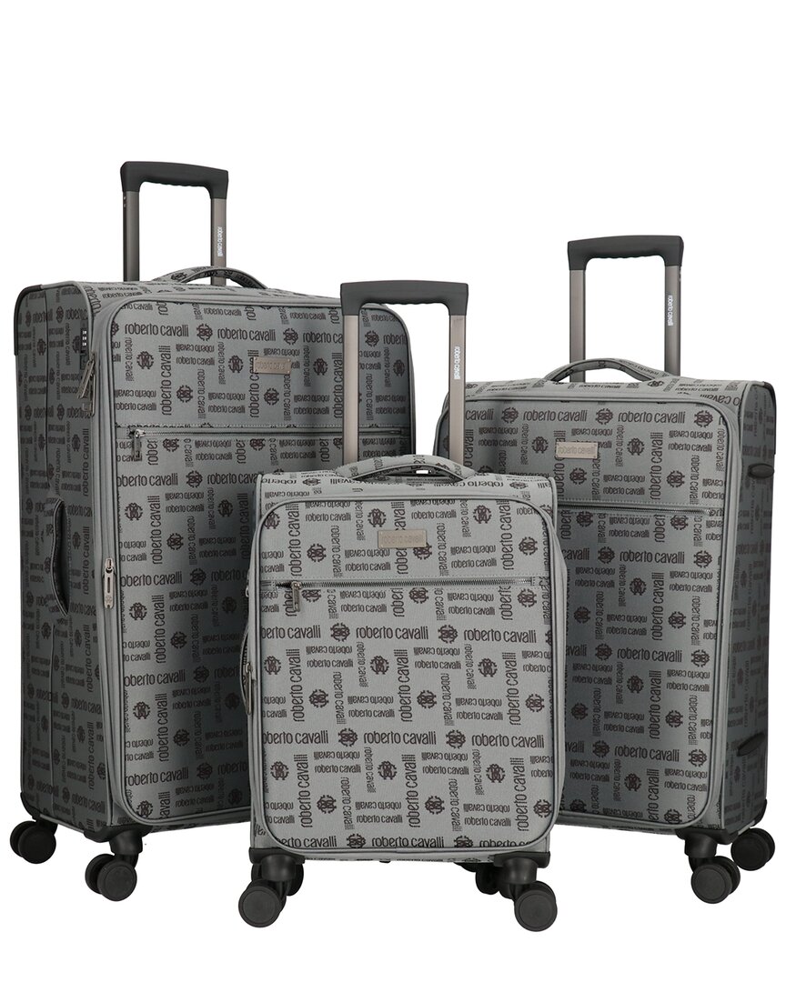 Softside Jacquard Collection 3Pc Expandable Luggage Set