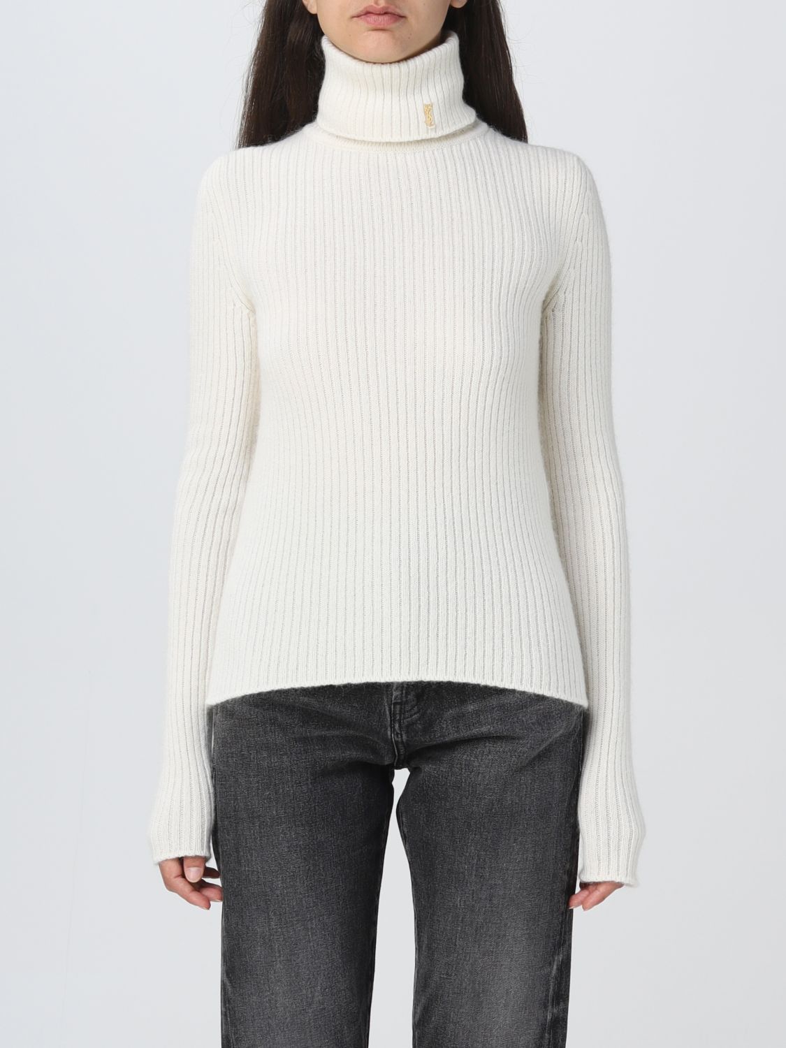 Sweater Woman color Yellow Cream