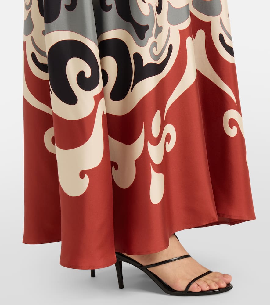 Phoenix Placée silk twill maxi dress