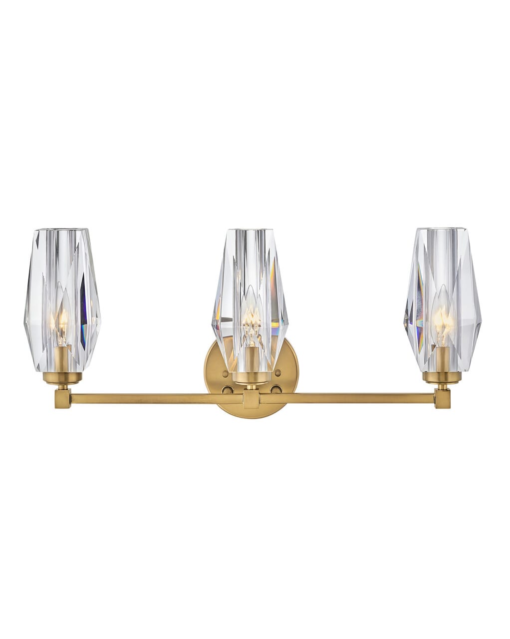 Heritage Brass LED Vanity from the Ana Collection