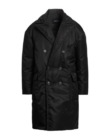 Man Puffer Black Size 38 Polyamide, Polyurethane
