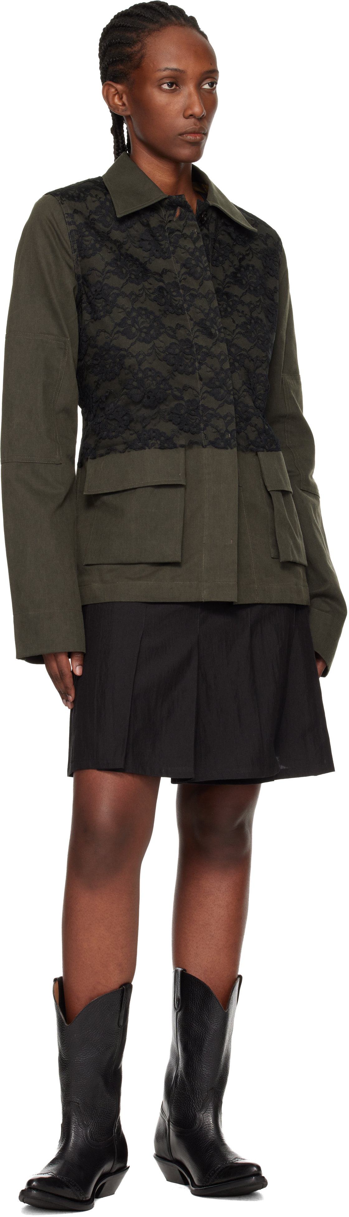 Khaki Split Jacket