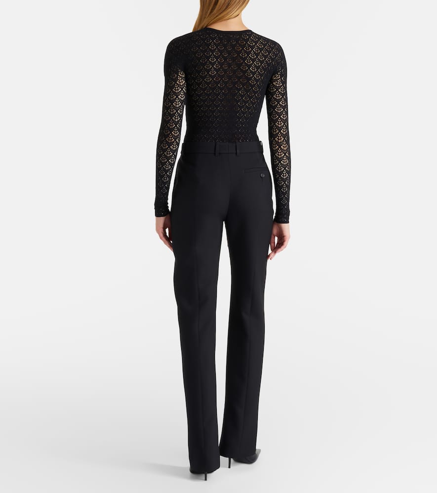 Cutout lace bodysuit
