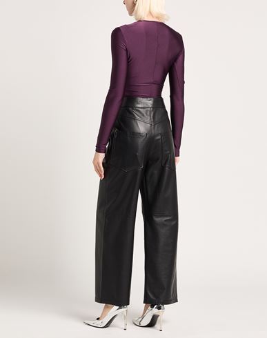 Woman Bodysuit Plum Size 12 Polyamide, Elastane