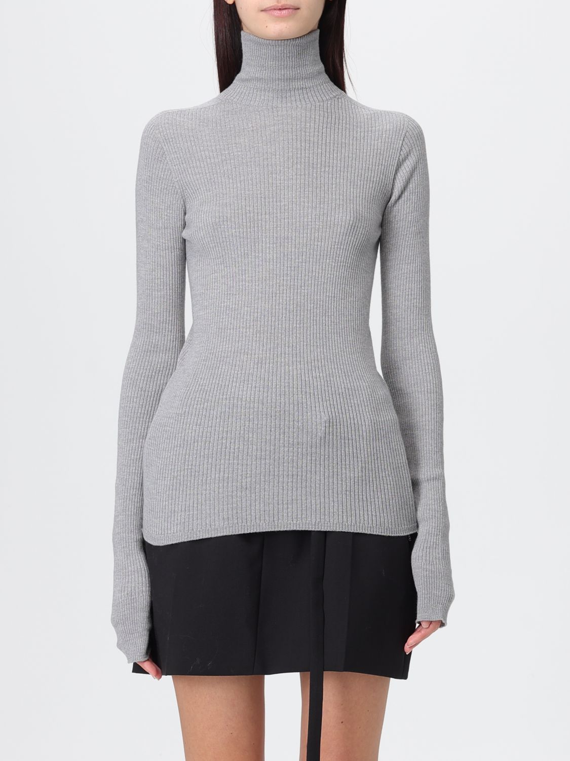 Top Woman color Grey