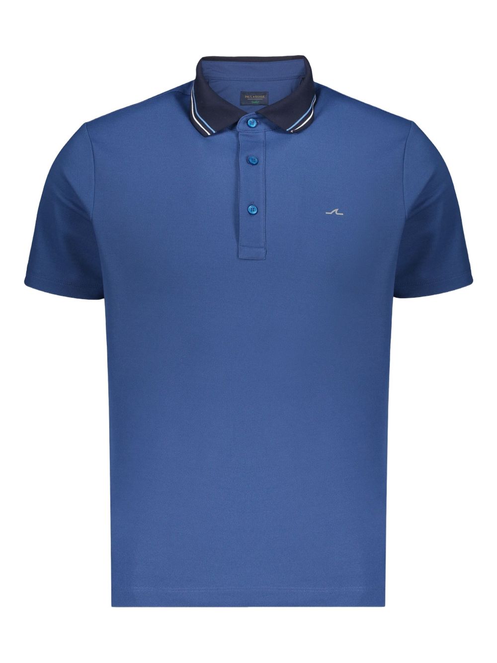 Short-sleeve polo shirt - Blue