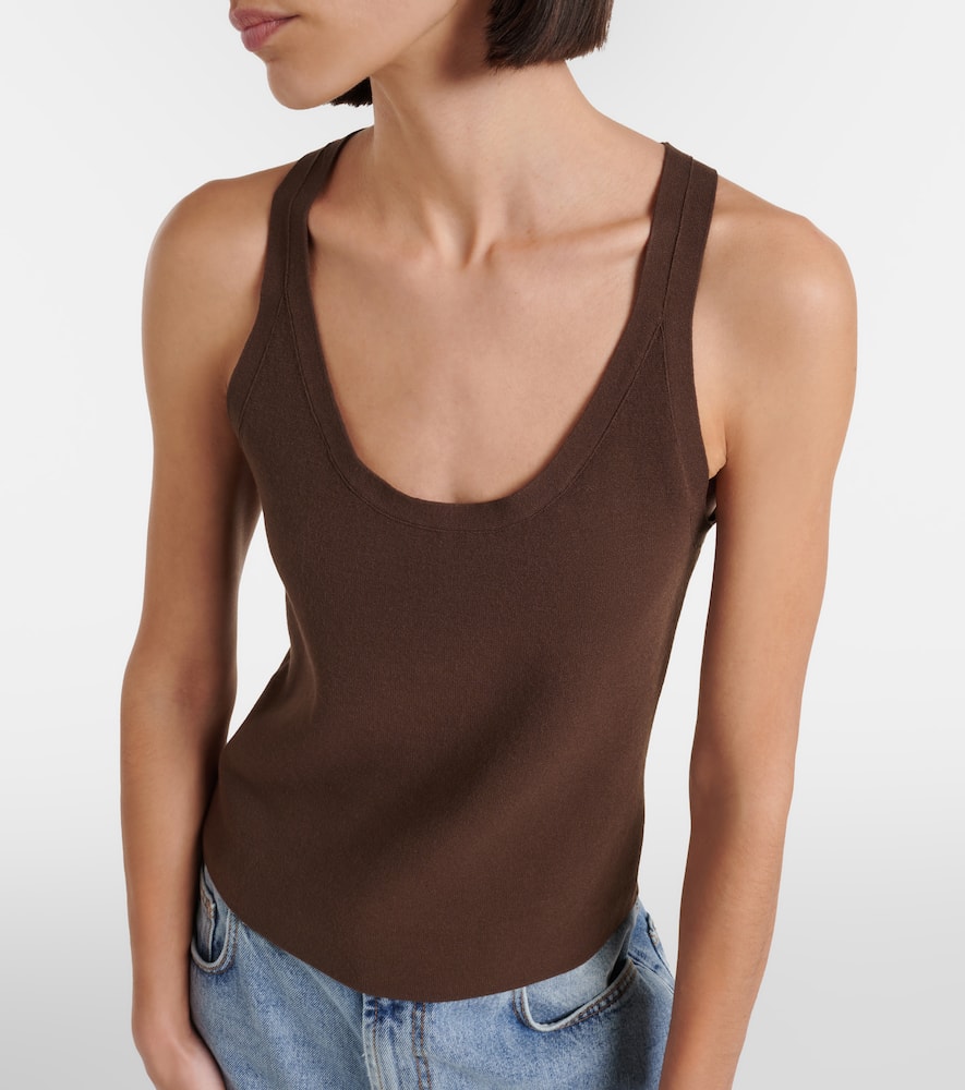 Knitted tank top