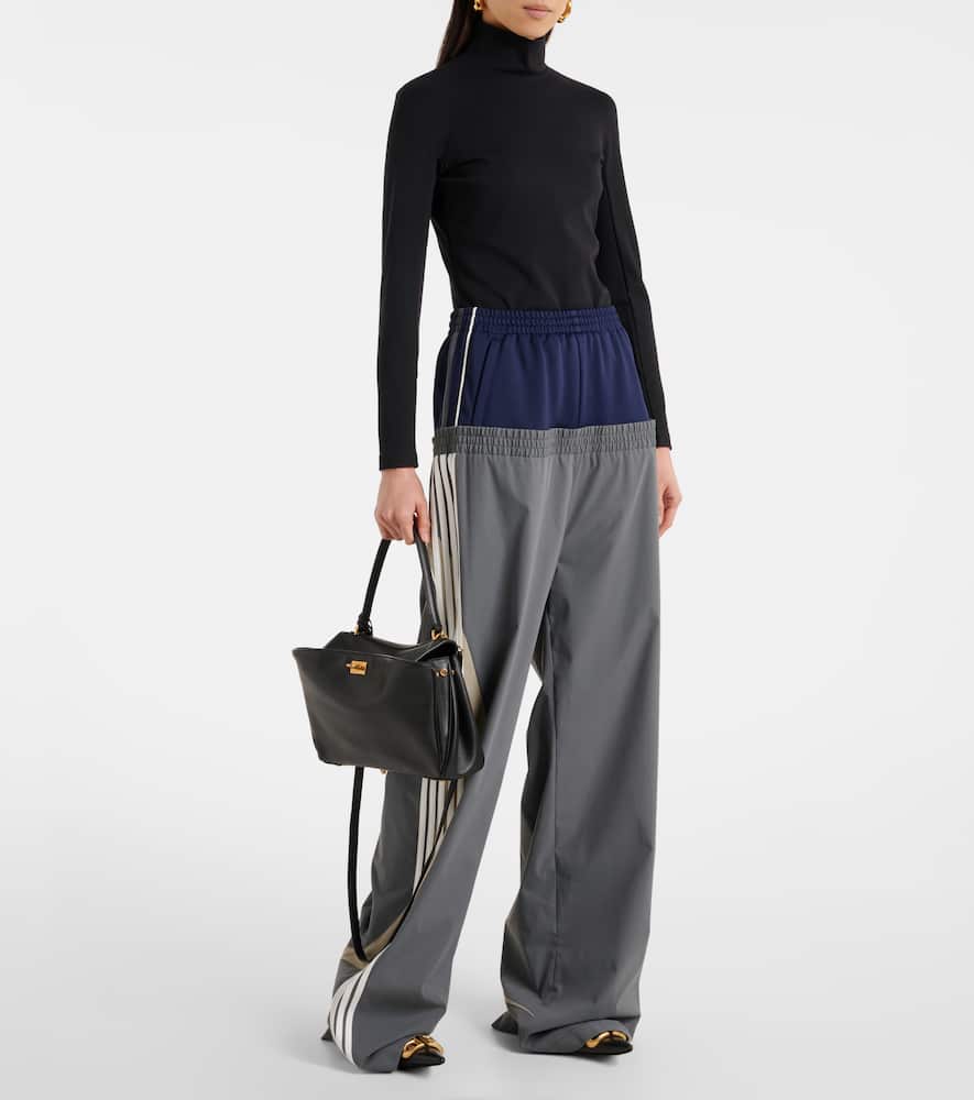 Cut-up track pants