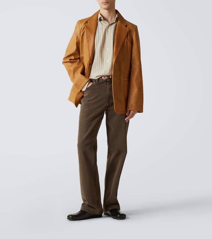 Our Legacy Opening leather blazer