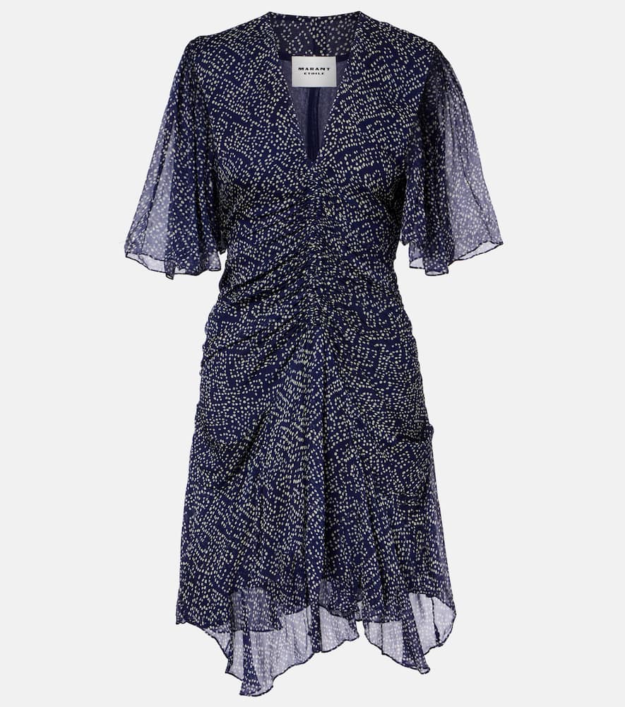 Vivienne printed muslin minidress