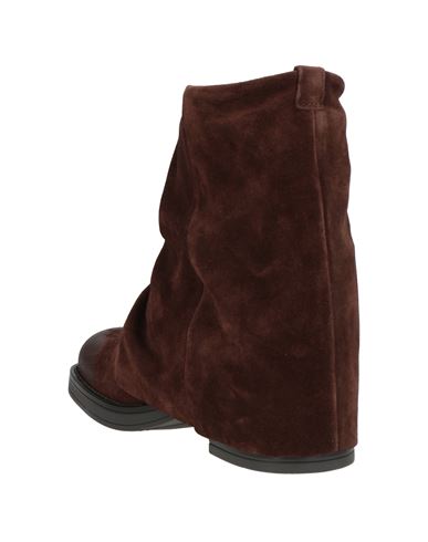 Ovyé Woman Ankle boots Brown Size 7 Calfskin