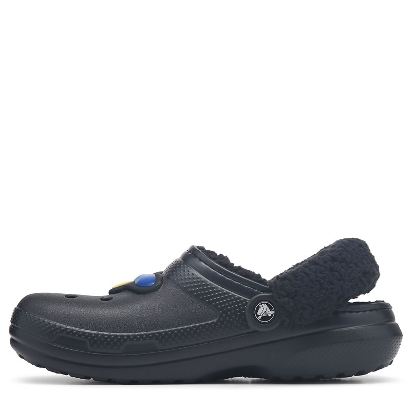 Classic Holiday Lined Clog Shoes (Black)
