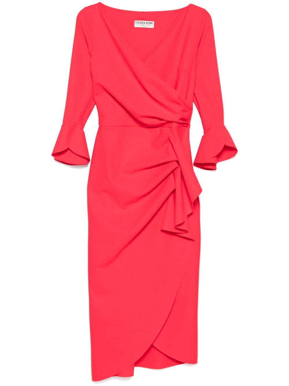 Triwan midi dress - Red