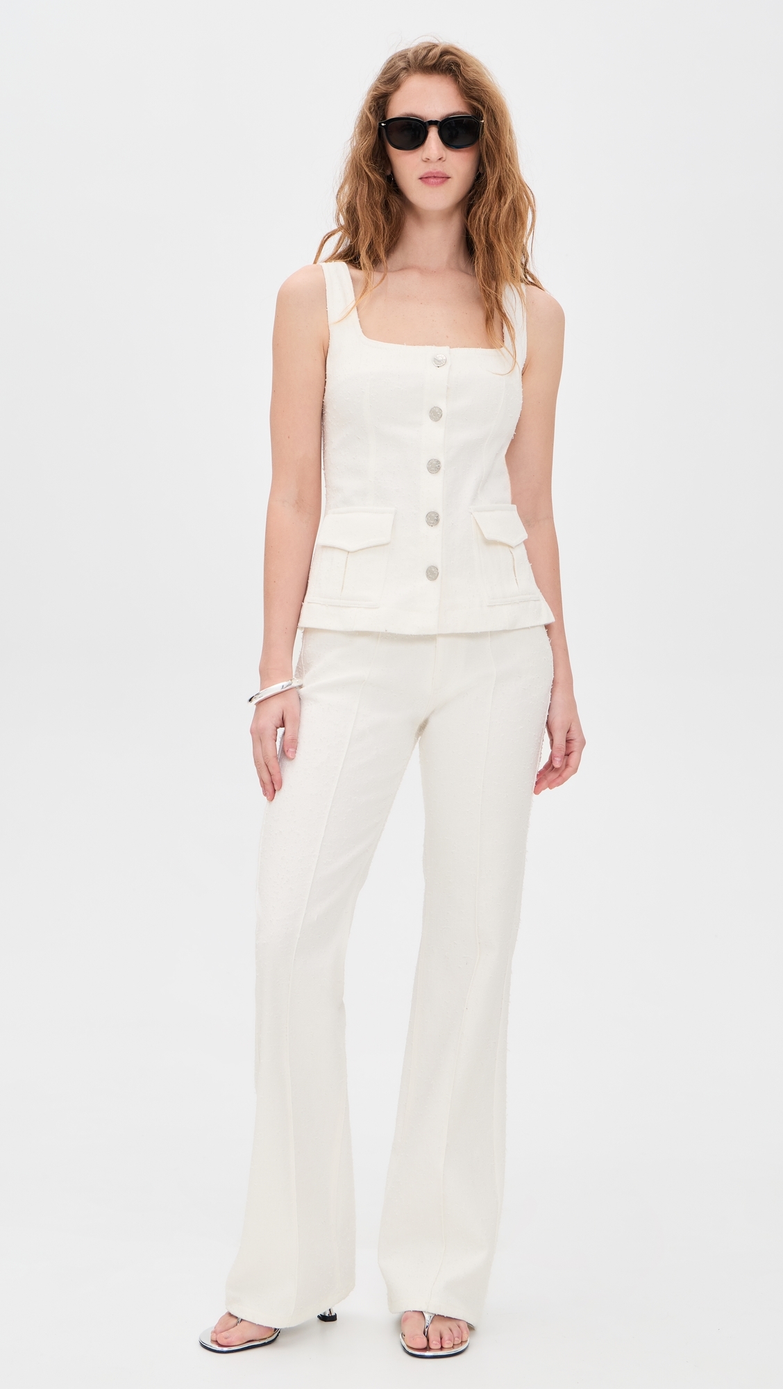 Joan Pants White