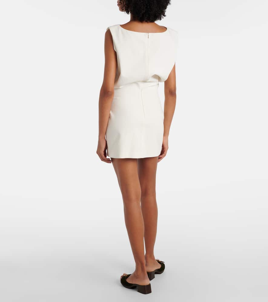 Toma cotton canvas minidress