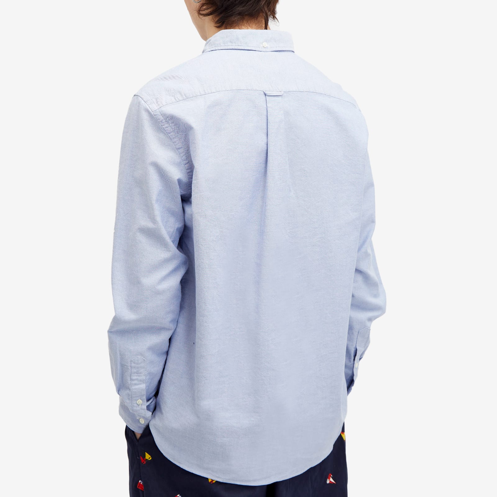 Men's Button Down Oxford Shirt in Blue