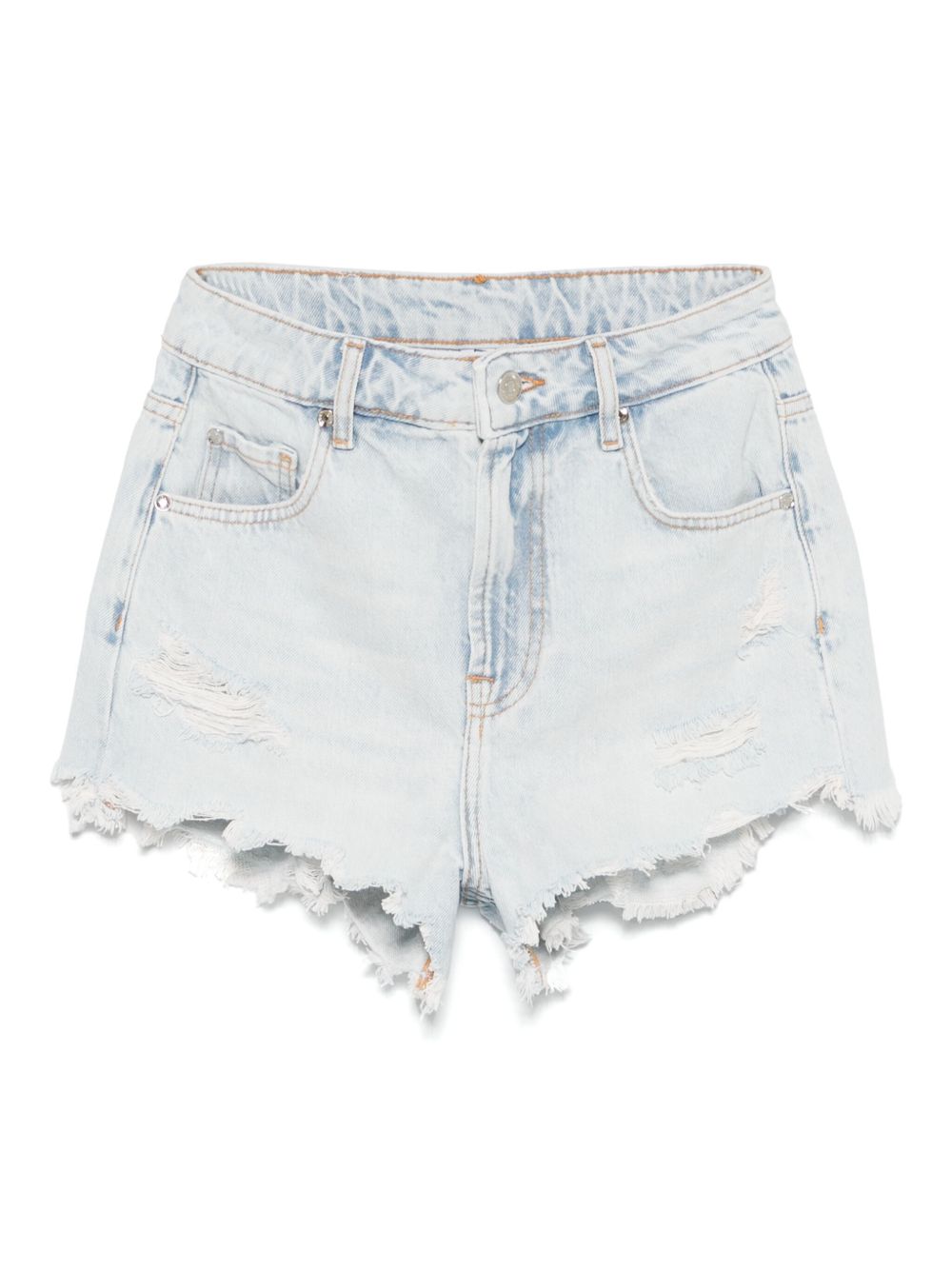 LIU JO distressed shorts - Blue