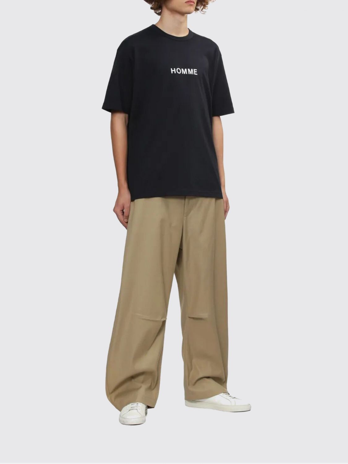 Pants Men color Beige