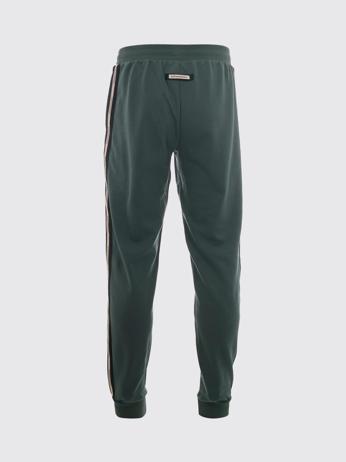 Pants Men color Green