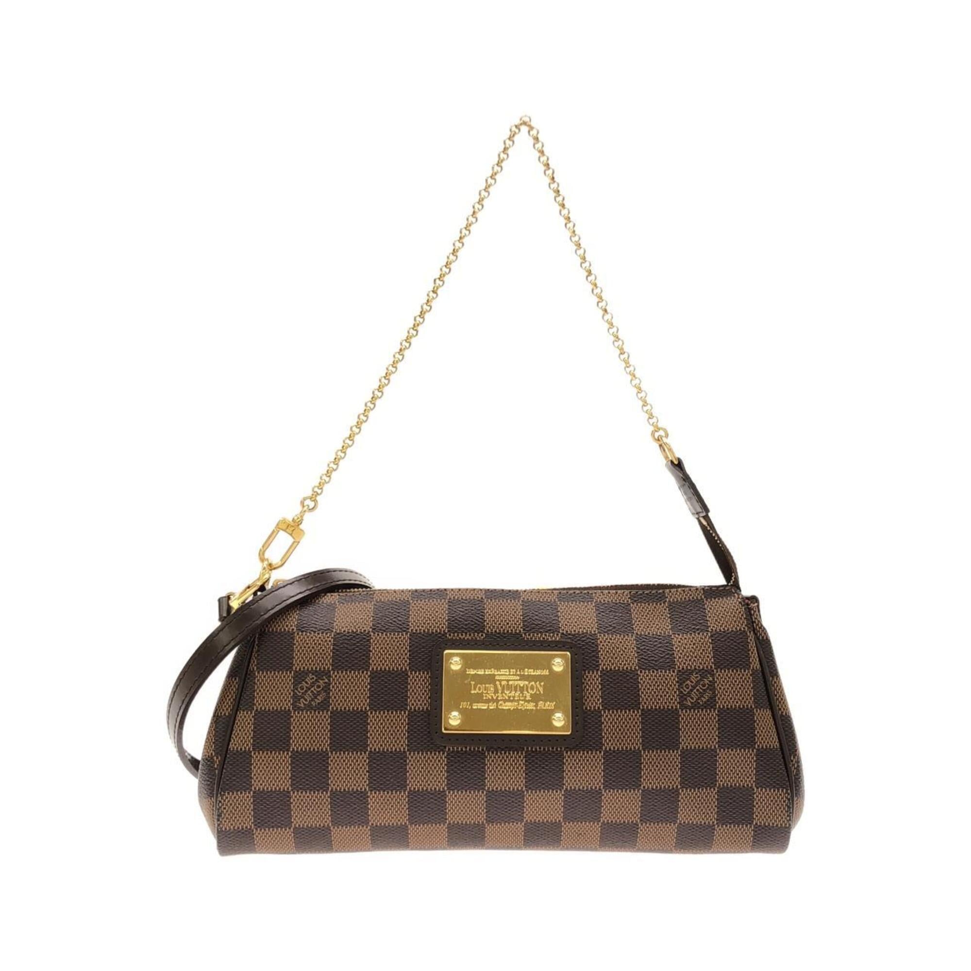 Louis Vuitton Ebene Coated Canvas Shoulder Bag Pre-Owned
