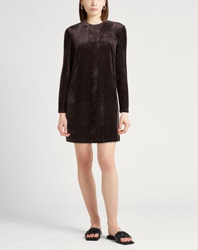 Chocolat Woman Mini dress Chocolate brown Size 6 Viscose, Polyamide