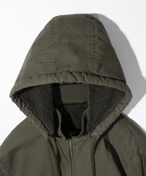 3WAY Washed Boa Hooded Jacket MWIPD003-KK