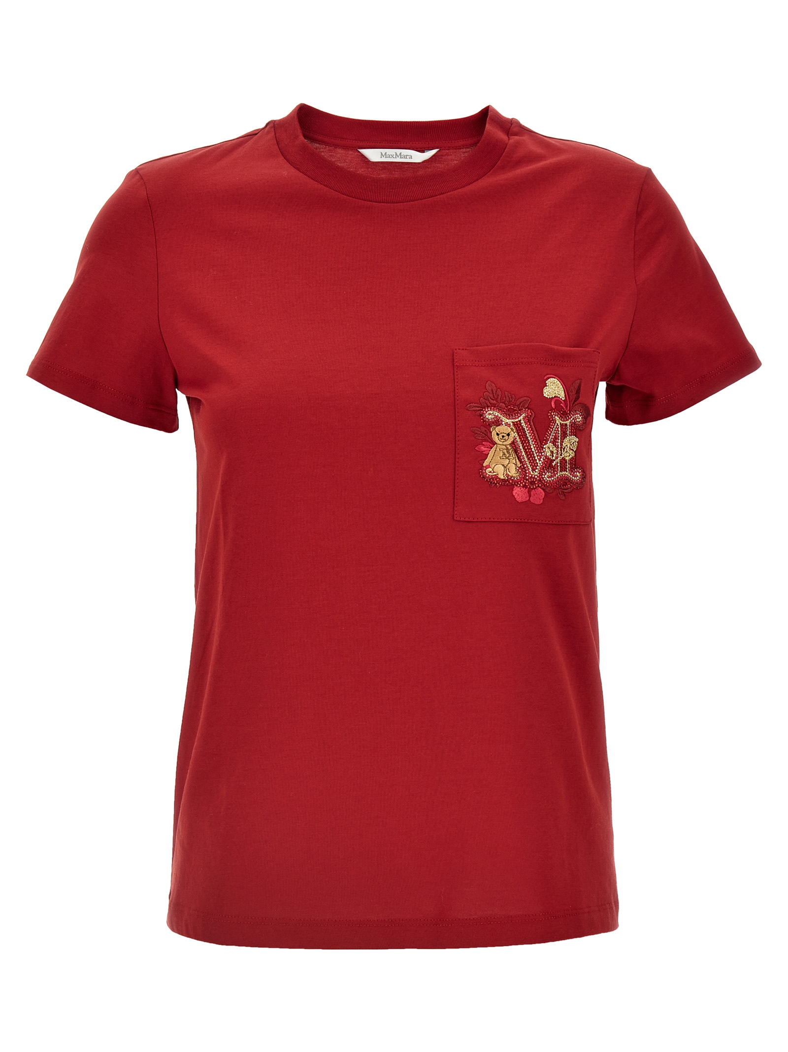 Logo Embellished Crewneck T-shirt