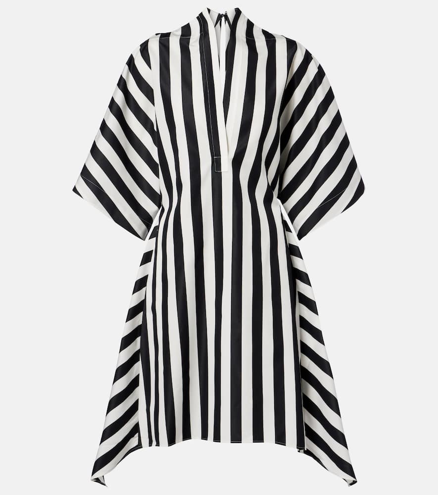 Moisson striped cotton and silk tunic