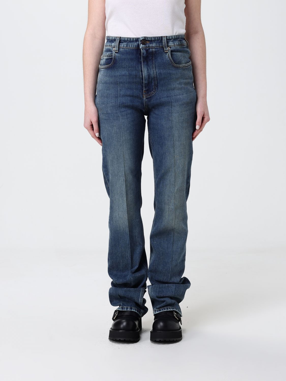 Jeans Woman color Blue