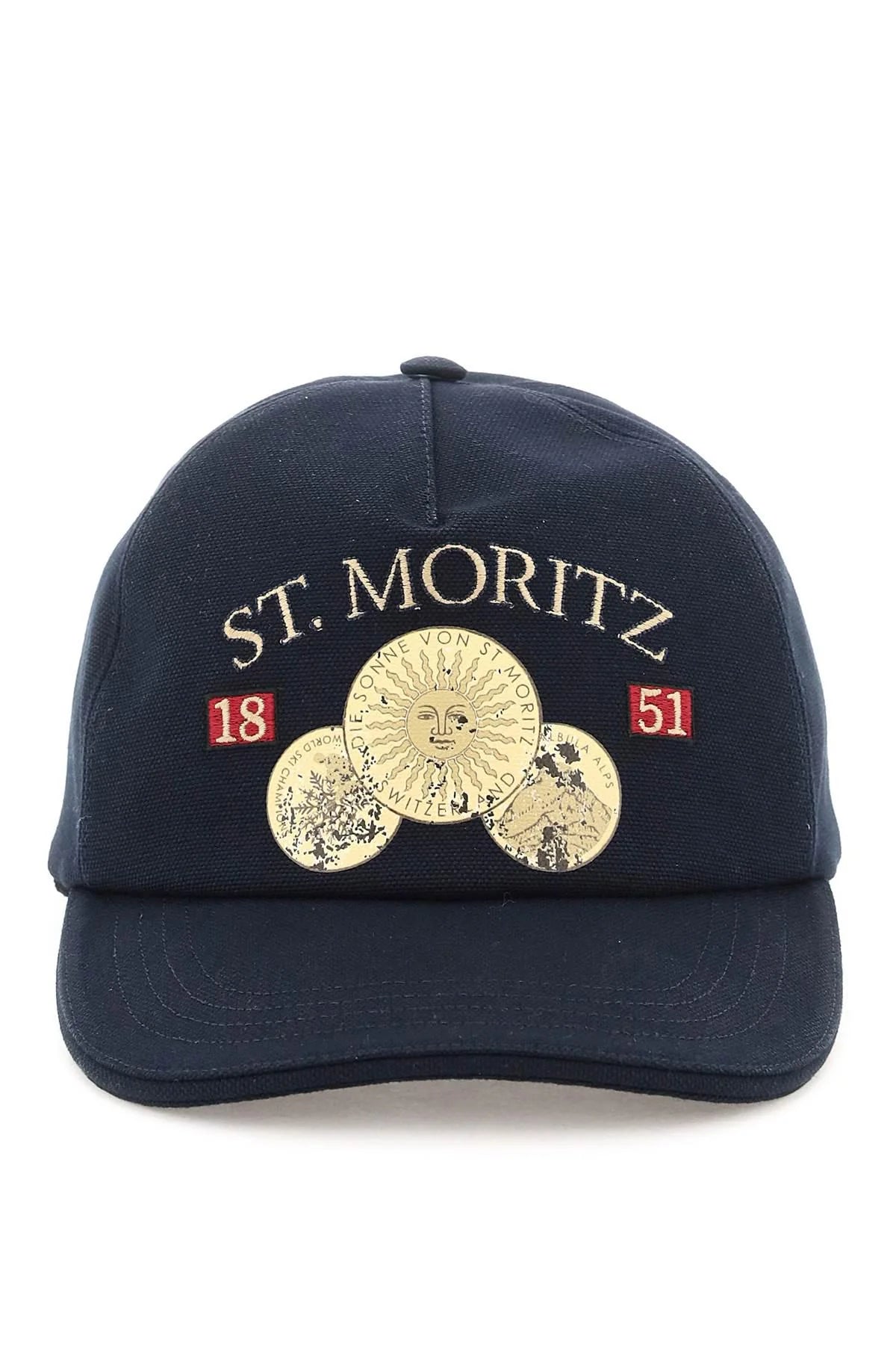 Men's St Moritz Midnight Blue Baseball Cap