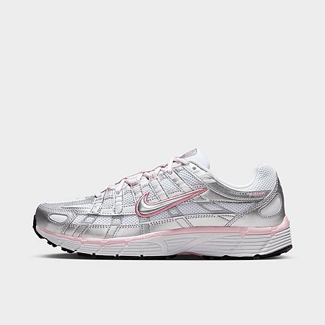 Women's P-6000 Casual Shoes in White/Metallic Silver/Elemental Pink