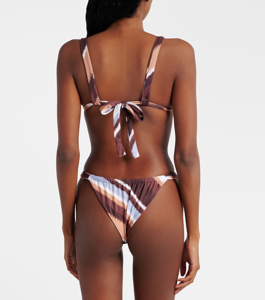 Faithfull Andez striped bikini bottoms