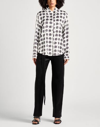 Woman Shirt White Size 6 Viscose