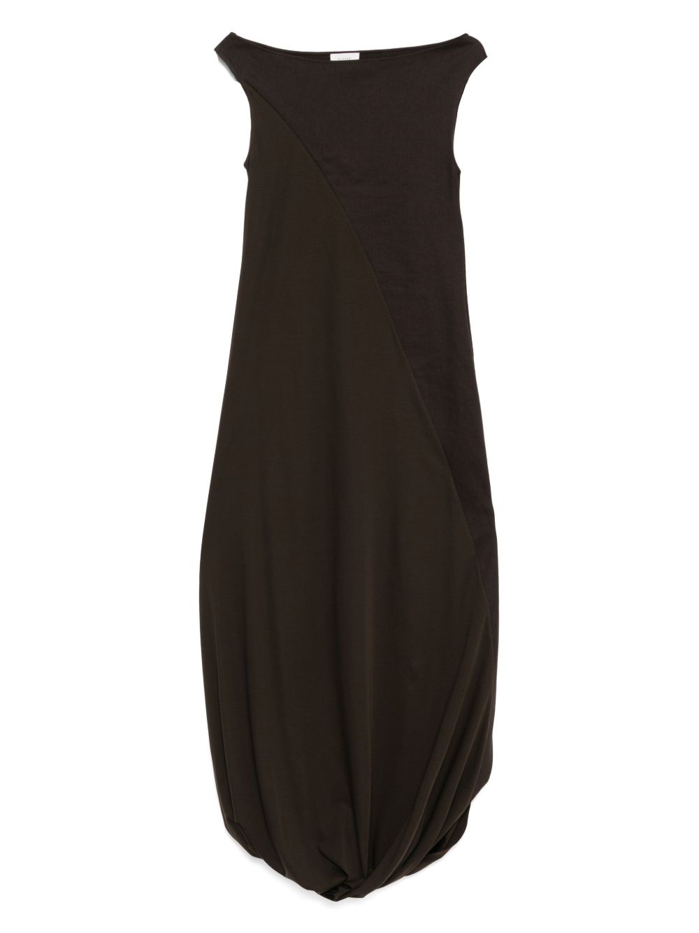 RUOHAN twist dress - Brown