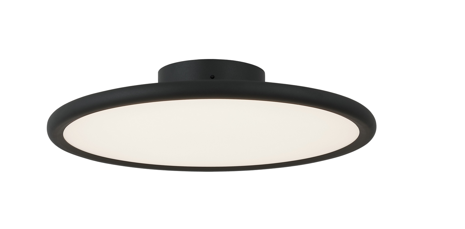 Matte Black LED Wall Sconce Ceiling Mount from the Piper Collection