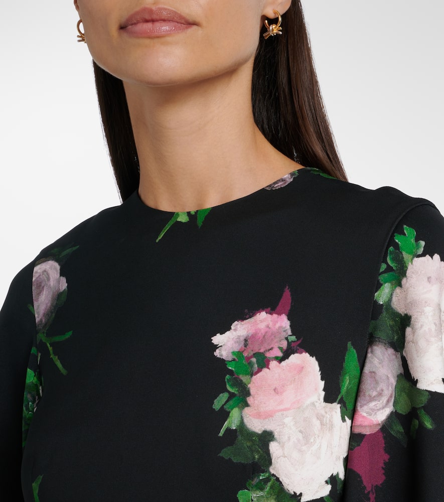 Floral midi dress