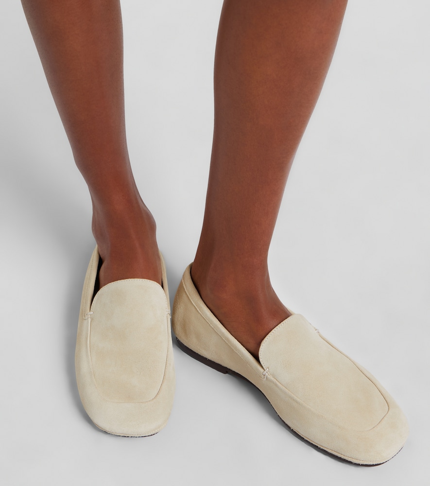 Outdoor suede slip-on shoes