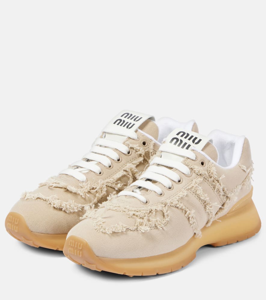 Miu Miu Denim sneakers