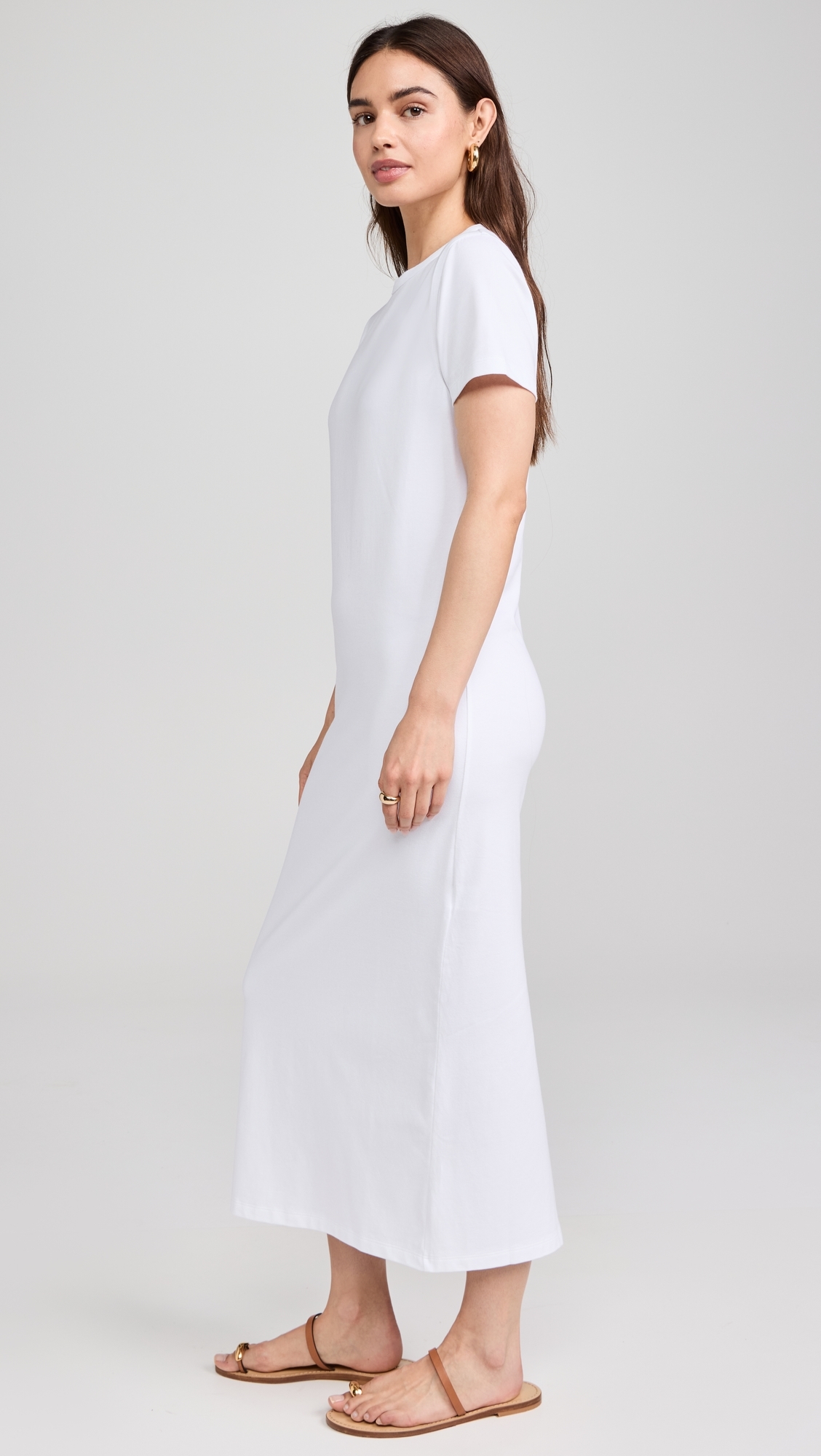 The Perfect Tee Dress White