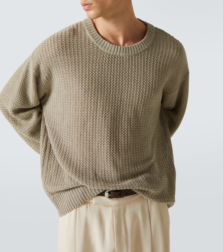 Jardim linen sweater