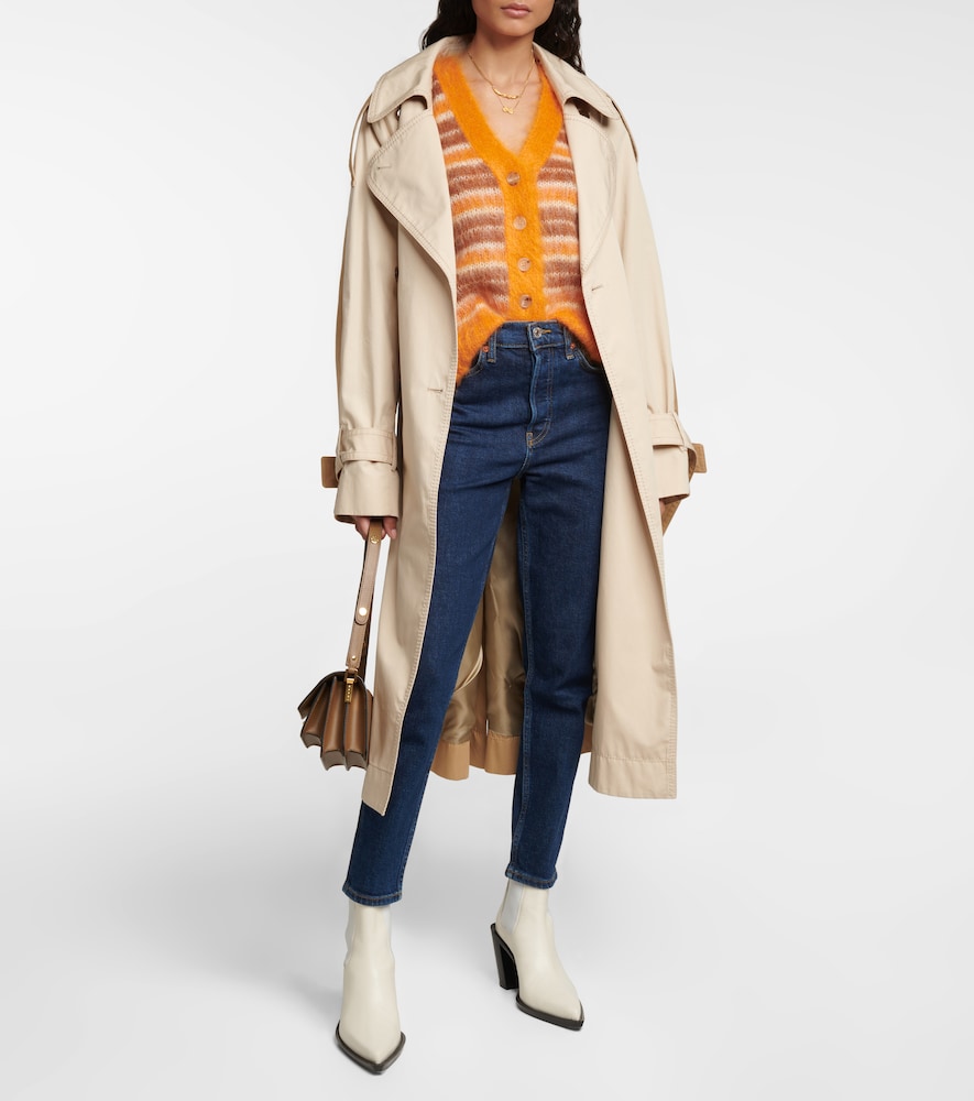 '90s high-rise cropped skinny jeans