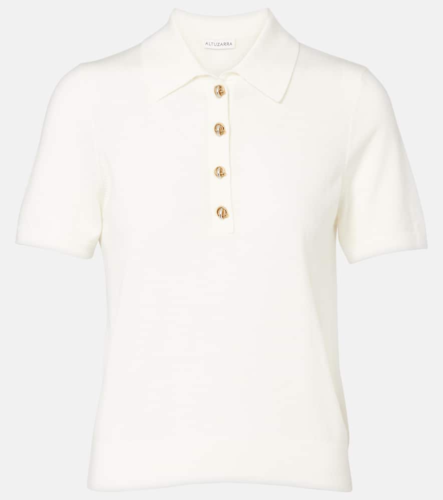 Nemo wool-blend polo shirt