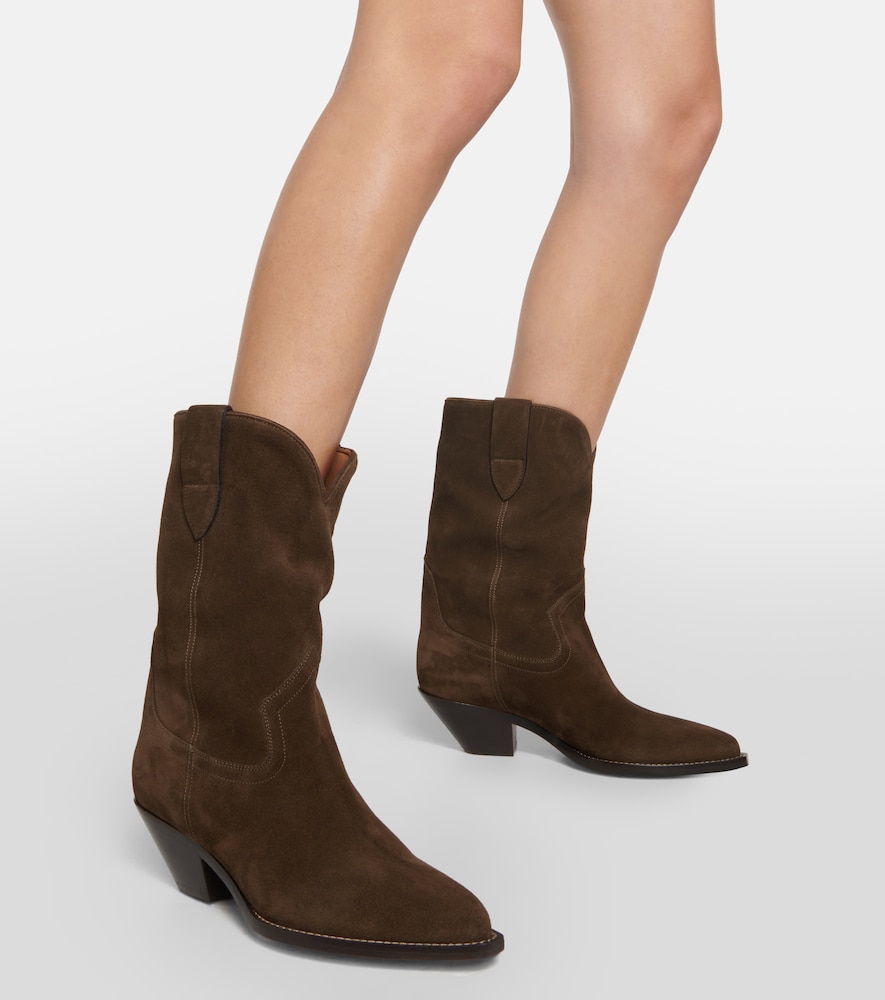 Dahope suede cowboy boots