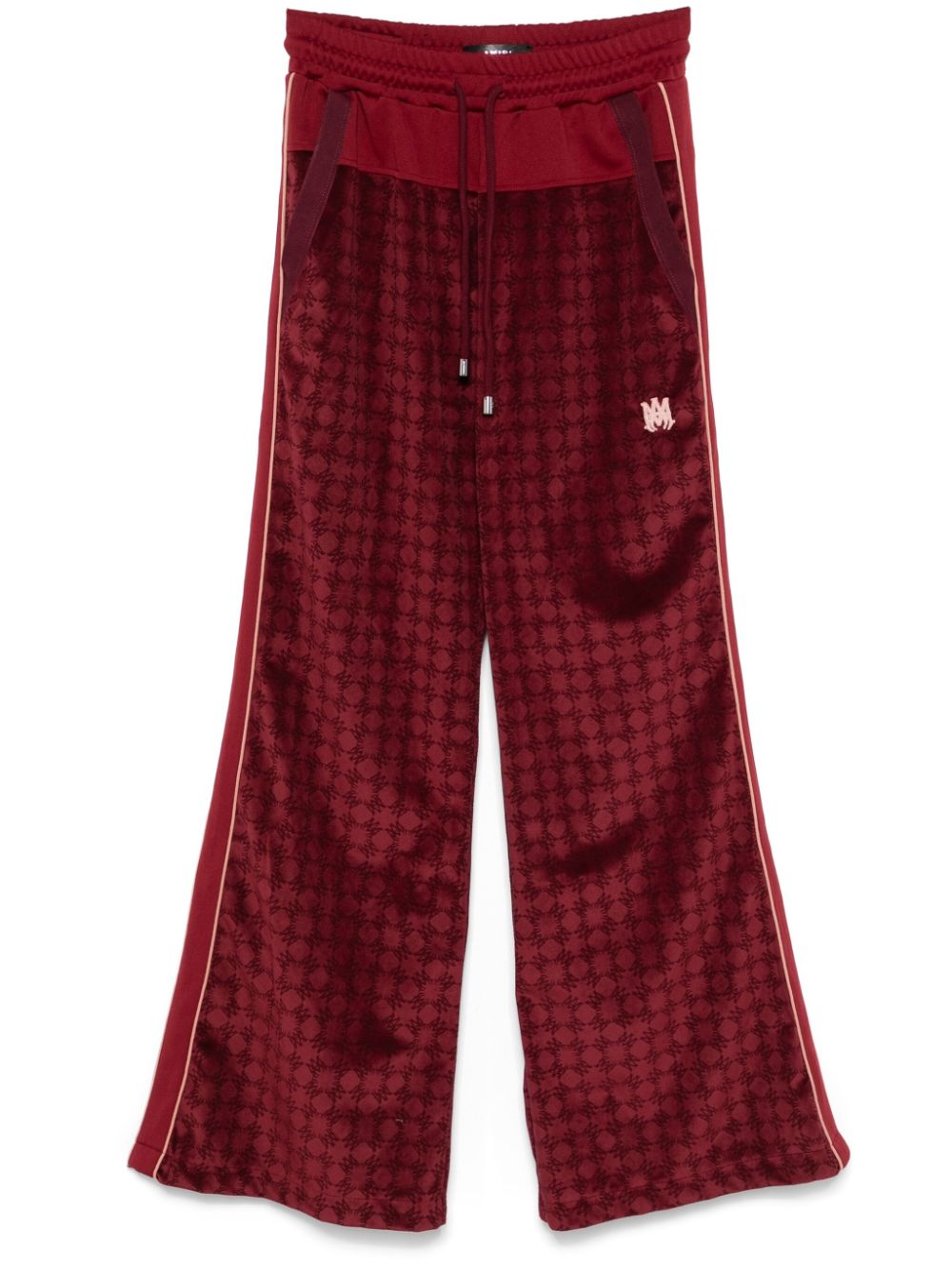 MA-monogram track pants - Red