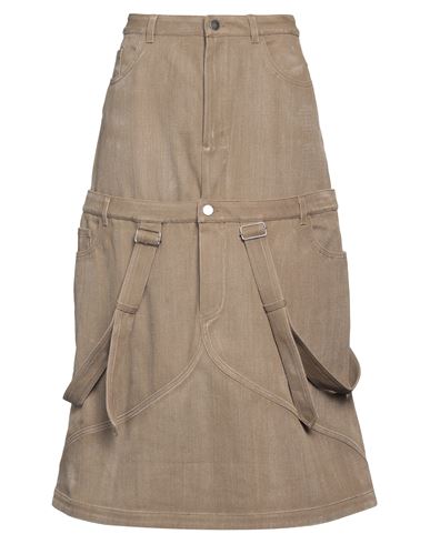 Woman Denim skirt Khaki